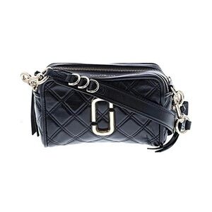 Discontinued Marc Jacobs Black Quilted Crossbody Bag with silver accents